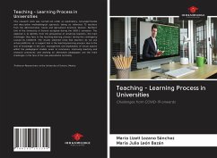 Teaching - Learning Process in Universities - Lozano Sánchez, Maria Lizett; León Bazán, María Julia