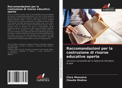 Raccomandazioni per la costruzione di risorse educative aperte - Monsalve, Clara;Medina, Claudia