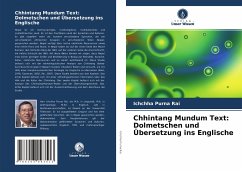 Chhintang Mundum Text: Dolmetschen und Übersetzung ins Englische - Rai, Ichchha Purna