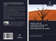 Lexicon van de milieubeoordeling, een instrument om het betrouwbaarder te maken - Tshitala Kalula, Patrice