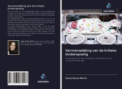 Vermenselijking van de kritieke kinderopvang - Dorta Martín, Elena