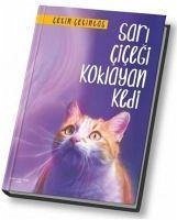 Sari Cicegi Koklayan Kedi - Tas, Cetin