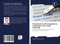 Forensische audit toegepast op instellingen voor hoger onderwijs - Fonseca Vivas, Alvaro