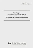 Vier Fragen an die Führungselite der Physik (eBook, PDF)