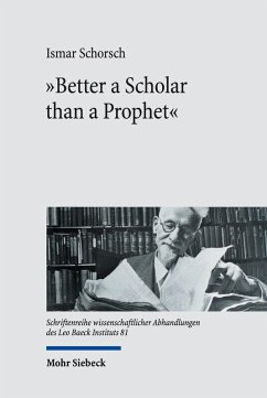Cover 'Better a Scholar than a Prophet' (eBook, PDF)