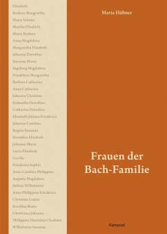 Frauen der Bach-Familie - Hübner, Maria