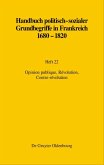 Opinion publique, Révolution, Contre-révolution (eBook, ePUB)