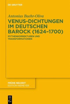 Cover Venus-Dichtungen im deutschen Barock (1624-1700) (eBook, ePUB)