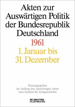 Cover Akten zur Auswärtigen Politik der Bundesrepublik Deutschland 1961 (eBook, ePUB)