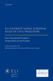 ELI - Unidroit Model European Rules of Civil Procedure (eBook, PDF)