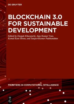 Blockchain 3.0 for Sustainable Development (eBook, ePUB)