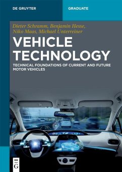 Vehicle Technology (eBook, ePUB) - Schramm, Dieter; Hesse, Benjamin; Maas, Niko; Unterreiner, Michael