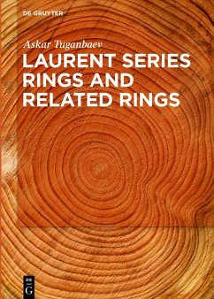 Cover Laurent Series Rings and Related Rings (eBook, ePUB)