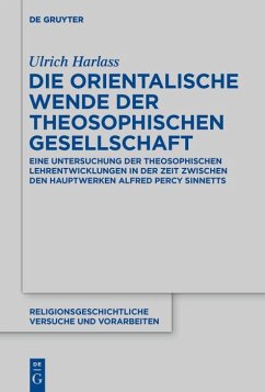 Die orientalische Wende der Theosophischen Gesellschaft (eBook, ePUB) - Harlass, Ulrich