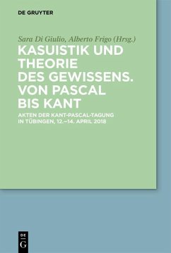 Cover Kasuistik und Theorie des Gewissens. Von Pascal bis Kant (eBook, ePUB)