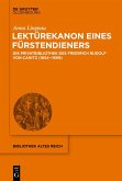 Lektürekanon eines Fürstendieners (eBook, ePUB)