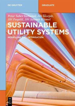 Sustainable Utility Systems (eBook, ePUB) - Varbanov, Petar Sabev; Skorpík, Jirí; PospíSil, Jirí; Klemes, Jirí Jaromír