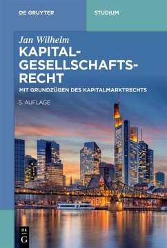 Kapitalgesellschaftsrecht (eBook, ePUB) - Wilhelm, Jan