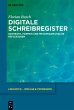 Digitale Schreibregister (eBook, ePUB) - Bild 1