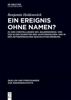 Ein Ereignis ohne Namen? (eBook, ePUB) - Heidenreich, Benjamin