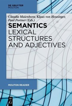 Cover Semantics - Lexical Structures and Adjectives (eBook, ePUB)