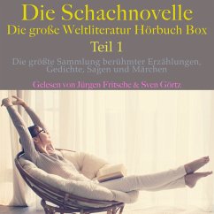 Die Schachnovelle – die große Weltliteratur Hörbuch Box, Teil 1 (MP3-Download) - Zweig, Stefan; Schwab, Gustav; Twain, Mark