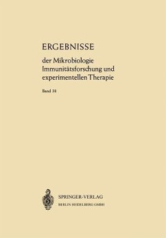 Cover Ergebnisse der Mikrobiologie Immunitätsforschung und Experimentellen Therapie (eBook, PDF)