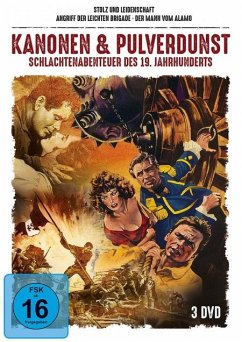 Kanonen & Pulverdunst - Schlachtenabenteuer des 19. Jahrhunderts DVD-Box - Grant,Cary/Sinatra,Frank/Loren,Sophia/+