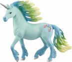 Schleich 70722 - Bayala, Zuckerwatte Einhorn Hengst, Tierfigur, Höhe: 12 cm