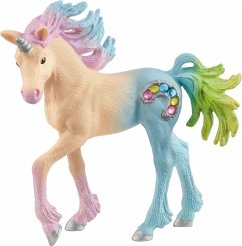 Cover Schleich 70724 - Bayala, Bonbon Einhorn Fohlen, Tierfigur, Höhe: 8,4 cm