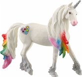 Schleich 70725 - Bayala, Regenbogeneinhorn Hengst, Einhorn, Tierfigur, Höhe: 11,5 cm