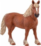 Schleich 13941 - Farm World, Belgische Zuchtstute, Pferd, Tierfigur, Höhe: 11,9 cm