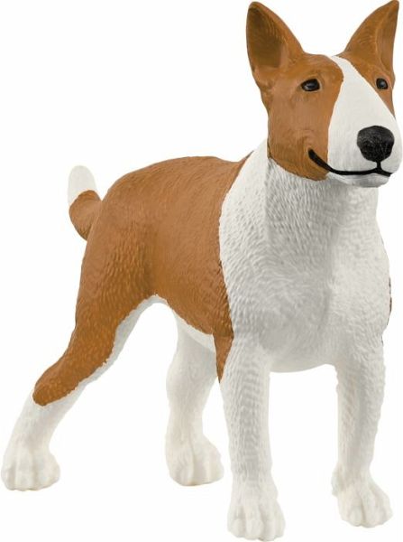 Schleich 13966 - Farm World, Bullterrier, Hund, Tierfigur, Länge: 7,5 cm Schleich 13966 - Farm World, Bullterrier, Hund, Tierfigur, Länge: 7,5 cm