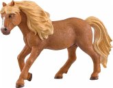 Schleich 13943 - Horse Club, Islandpony Hengst, Pferd, Tierfigur, Höhe: 8,7 cm