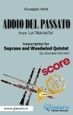 (Score) Addio del passato - Soprano & Woodwind Quintet (eBook, ePUB)