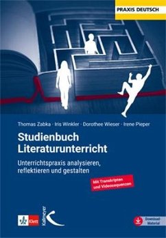 Studienbuch Literaturunterricht - Zabka, Thomas;Winkler, Iris;Wieser, Dorothee