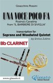 (Bb Clarinet part) Una voce poco fa - Soprano & Woodwind Quintet (eBook, ePUB)