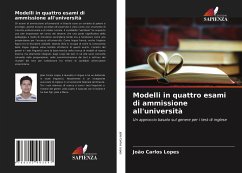 Modelli in quattro esami di ammissione all'università - Lopes, João Carlos