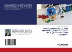BIOPHARMACEUTICS AND PHARMACOKINETICS -VIVA VOCE QUESTIONS AND ANSWERS