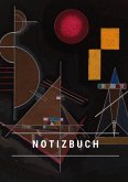 Notizbuch klein A5 Blanko - Notizheft 44 Seiten 90g/m² - Softcover Wassily Kandinsky "Leicht im Schwer" - FSC Papier