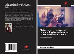 Major shortcomings of private higher education in Sub-Saharan Africa - Dembega, Ablassé