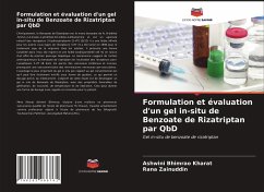 Formulation et évaluation d'un gel in-situ de Benzoate de Rizatriptan par QbD - Kharat, Ashwini Bhimrao;Zainuddin, Rana