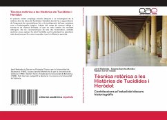 Tècnica retòrica a les Històries de Tucídides i Heròdot - Redondo, Jordi; Sancho-Montés, Susana; Torné Teixidó, Ramon