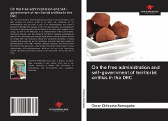 On the free administration and self-government of territorial entities in the DRC - Chihasha Namegabe, Oscar