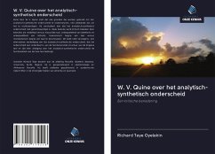 W. V. Quine over het analytisch-synthetisch onderscheid - Oyelakin, Richard Taye