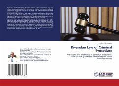 Rwandan Law of Criminal Procedure - Maniragaba, Robert