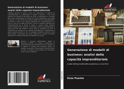 Generazione di modelli di business: analisi della capacità imprenditoriale - Puente, Enzo