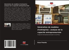 Génération de modèles d'entreprise : analyse de la capacité entrepreneuriale - Puente, Enzo