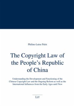 The Copyright Law of the People's Republic of China - Pulst, Philine-Luise