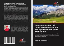 Una valutazione del ruolo del database VIA nella promozione della pratica VIA - S. Suleiman, Jokha